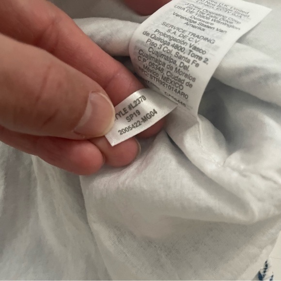 J Crew Mercantile Textured Stripe Shirt Dress Long Sleeve - Picture 4 of 8